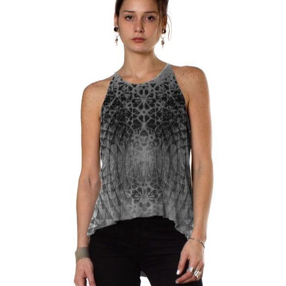 Tank top Geometric Grey