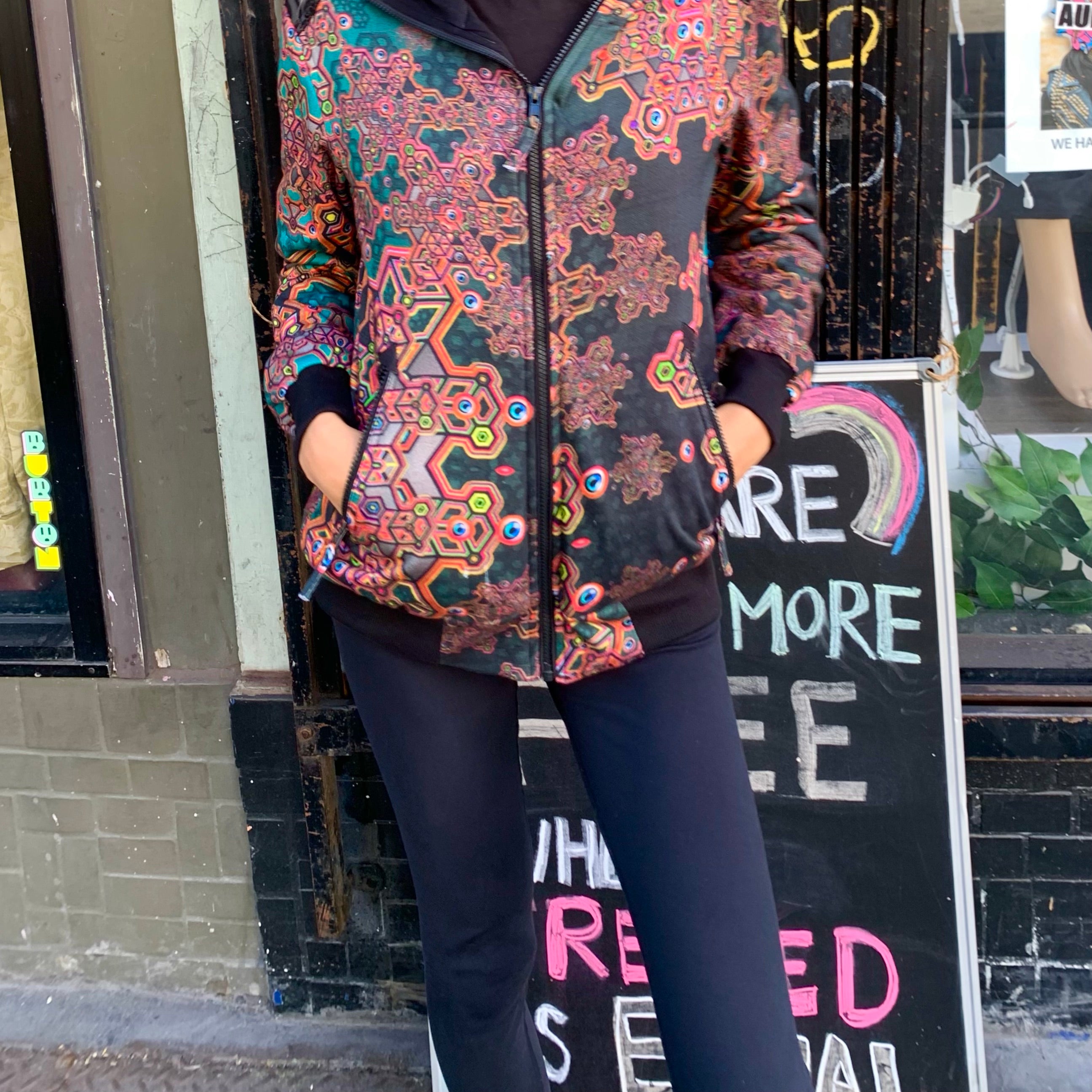 Cotton Printed Woman's Jacket